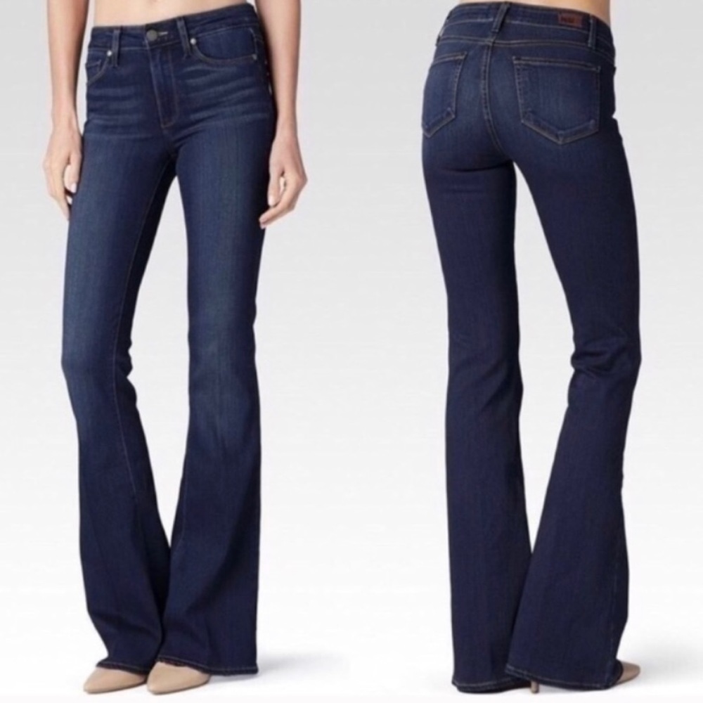 Paige High Rise Bell Canyon Flare Jeans